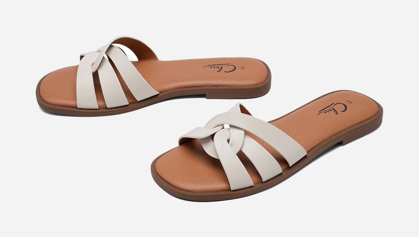 CLOU, Sandaler Beigea