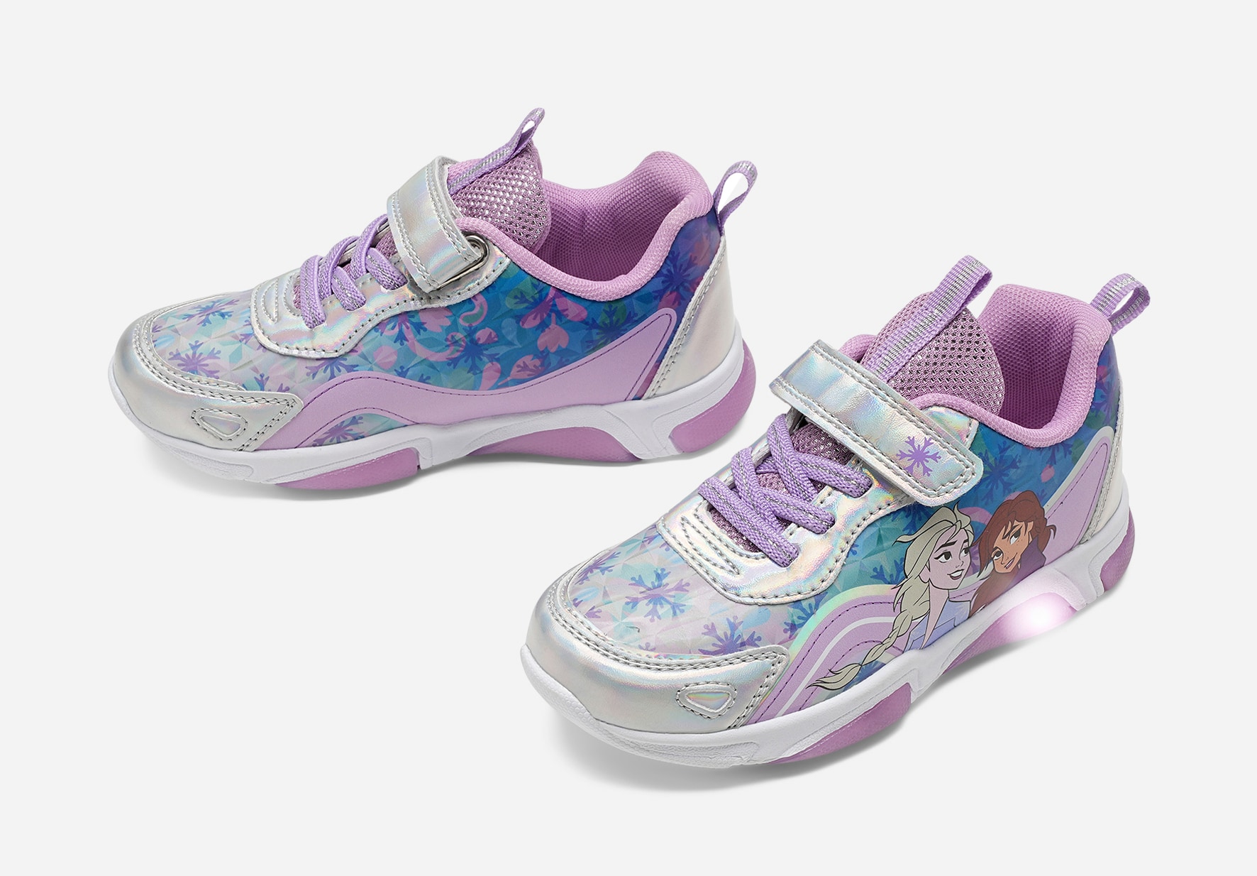 FROZEN, Blinkande sneakers Lila