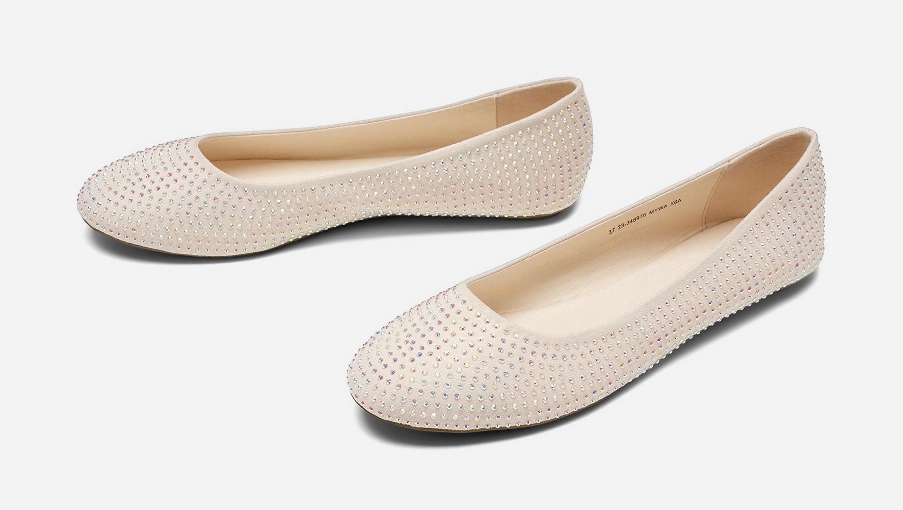 ZOEY, Ballerinaskor Beigea