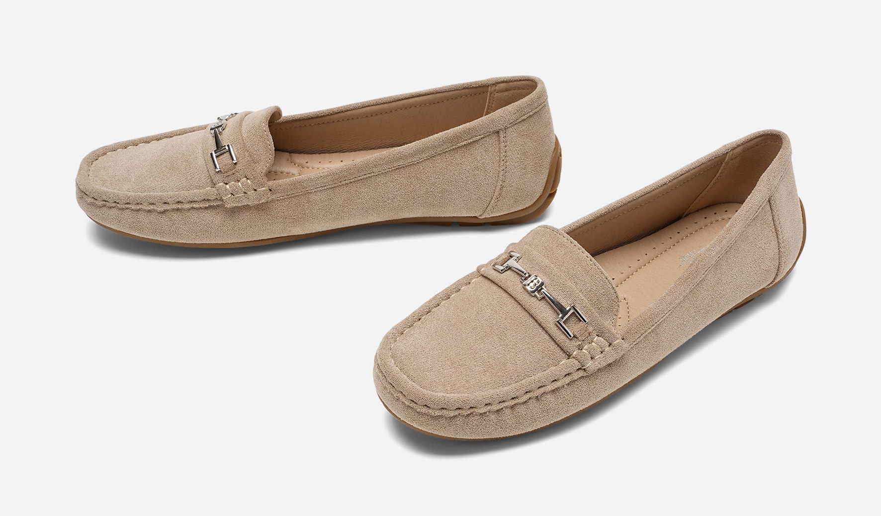 CLOU COMFORT, Mockasiner Beigea