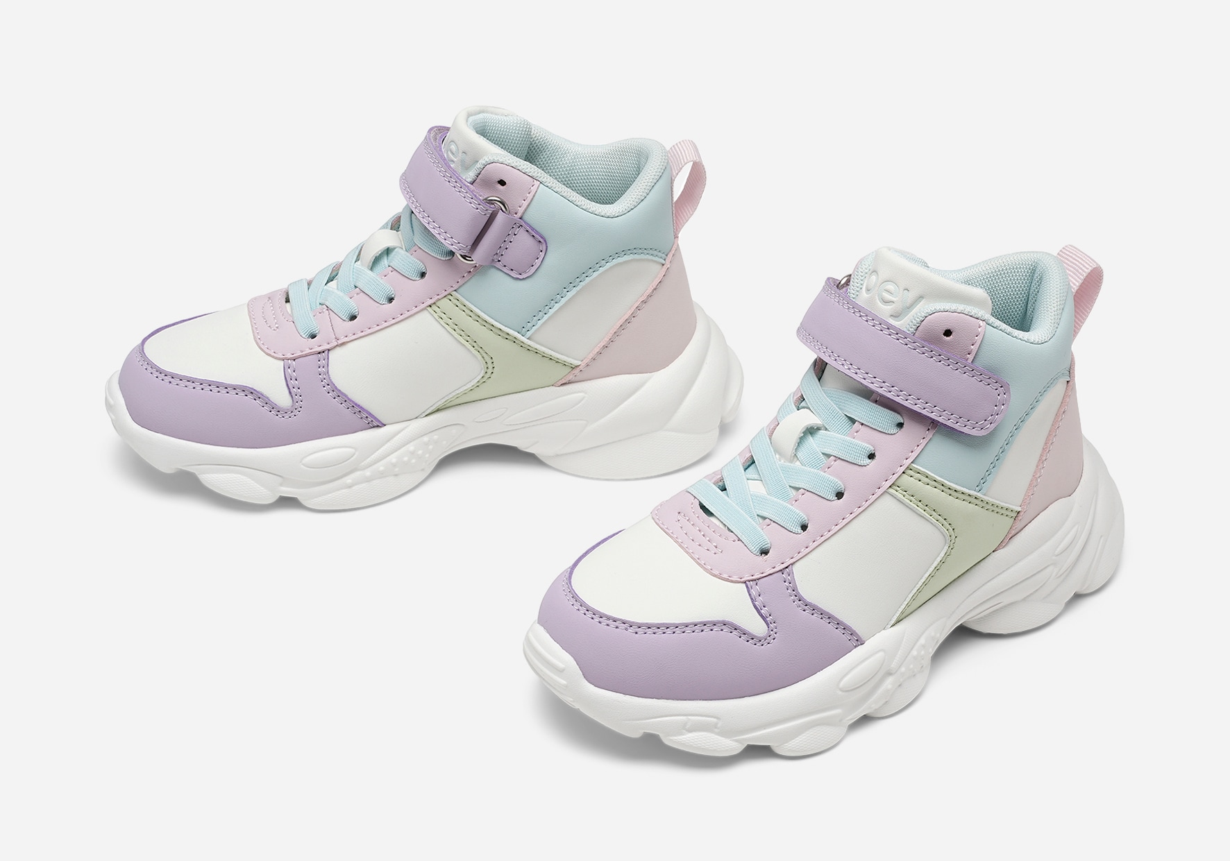 ZOEY, Höga sneakers Flerfärgade