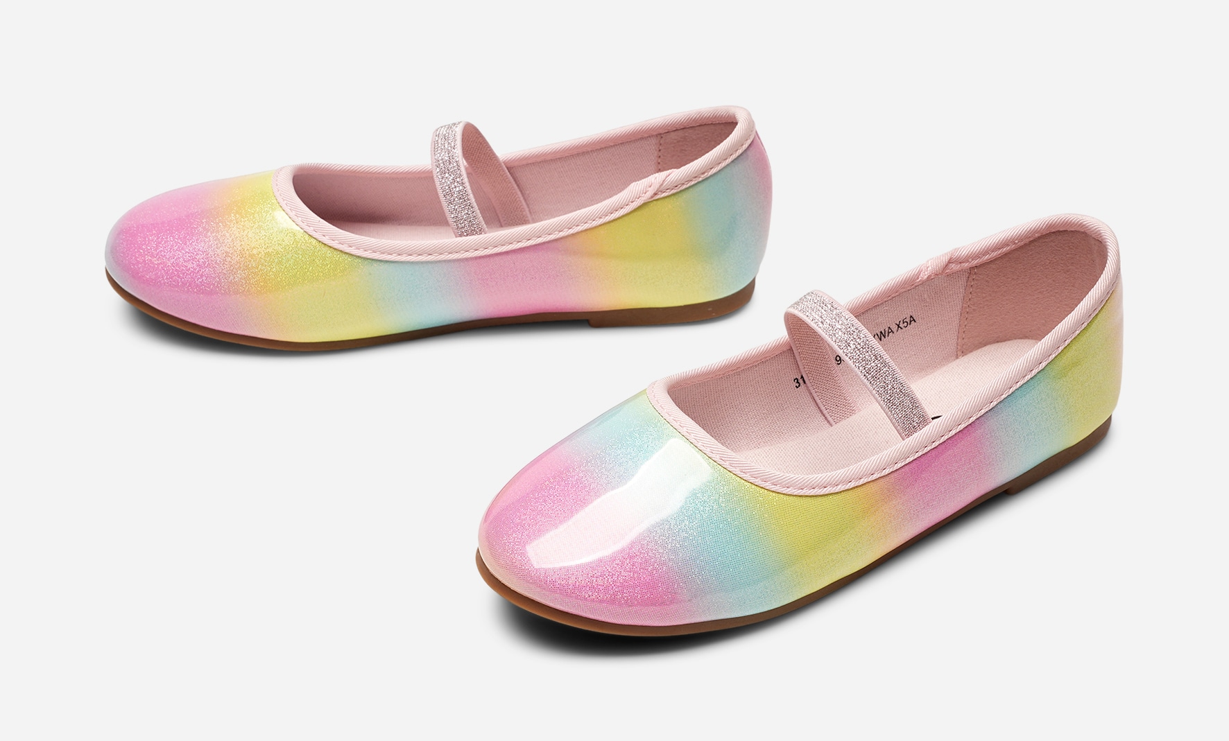 ZOEY, Ballerinaskor Flerfärgade