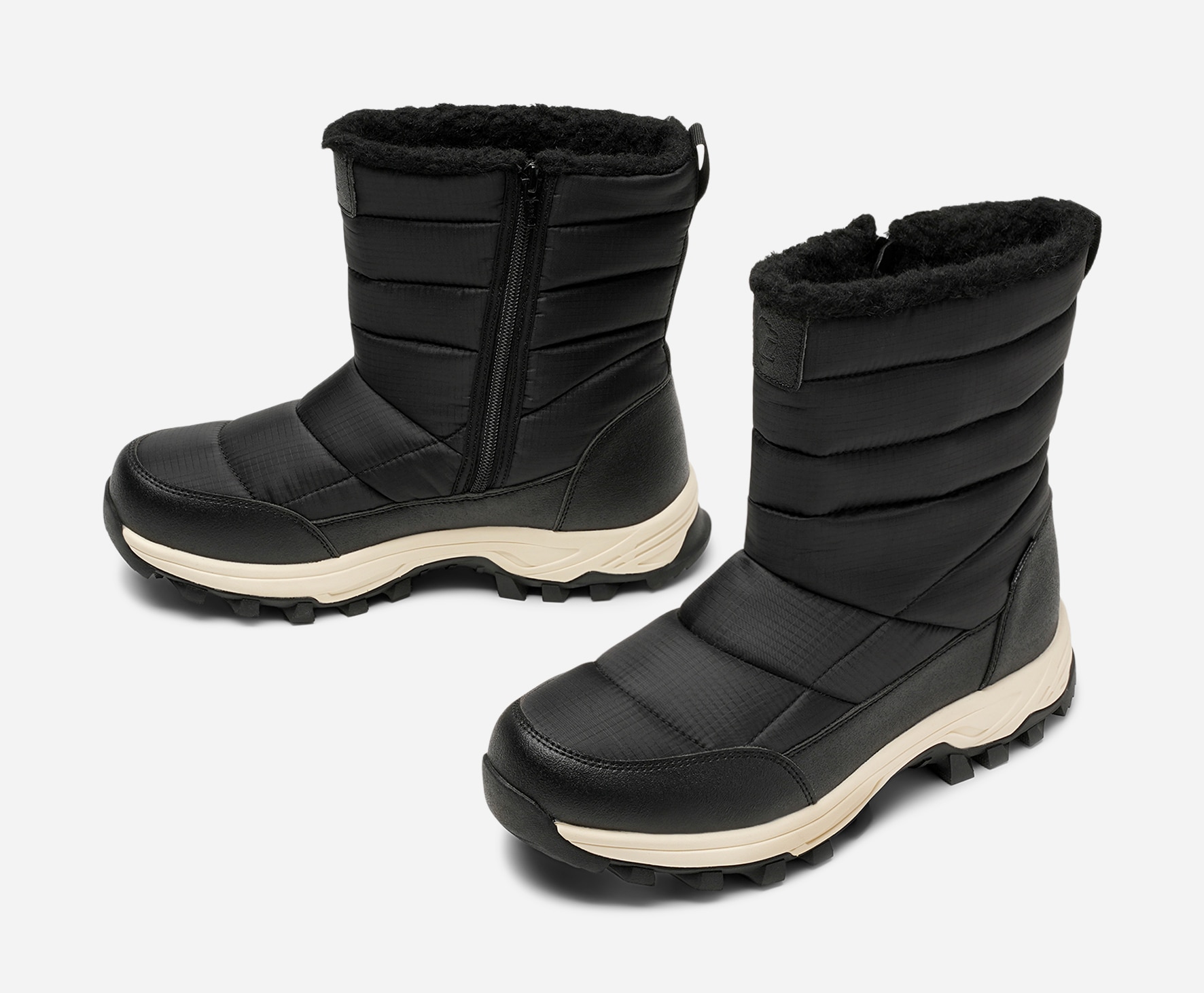 LEJON, Kängor waterproof Svarta