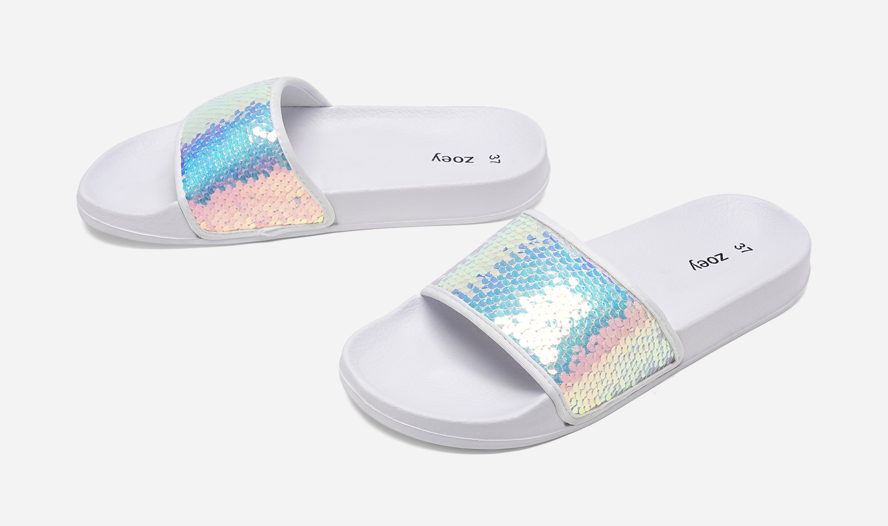 ZOEY, Tofflor Flerfärgade