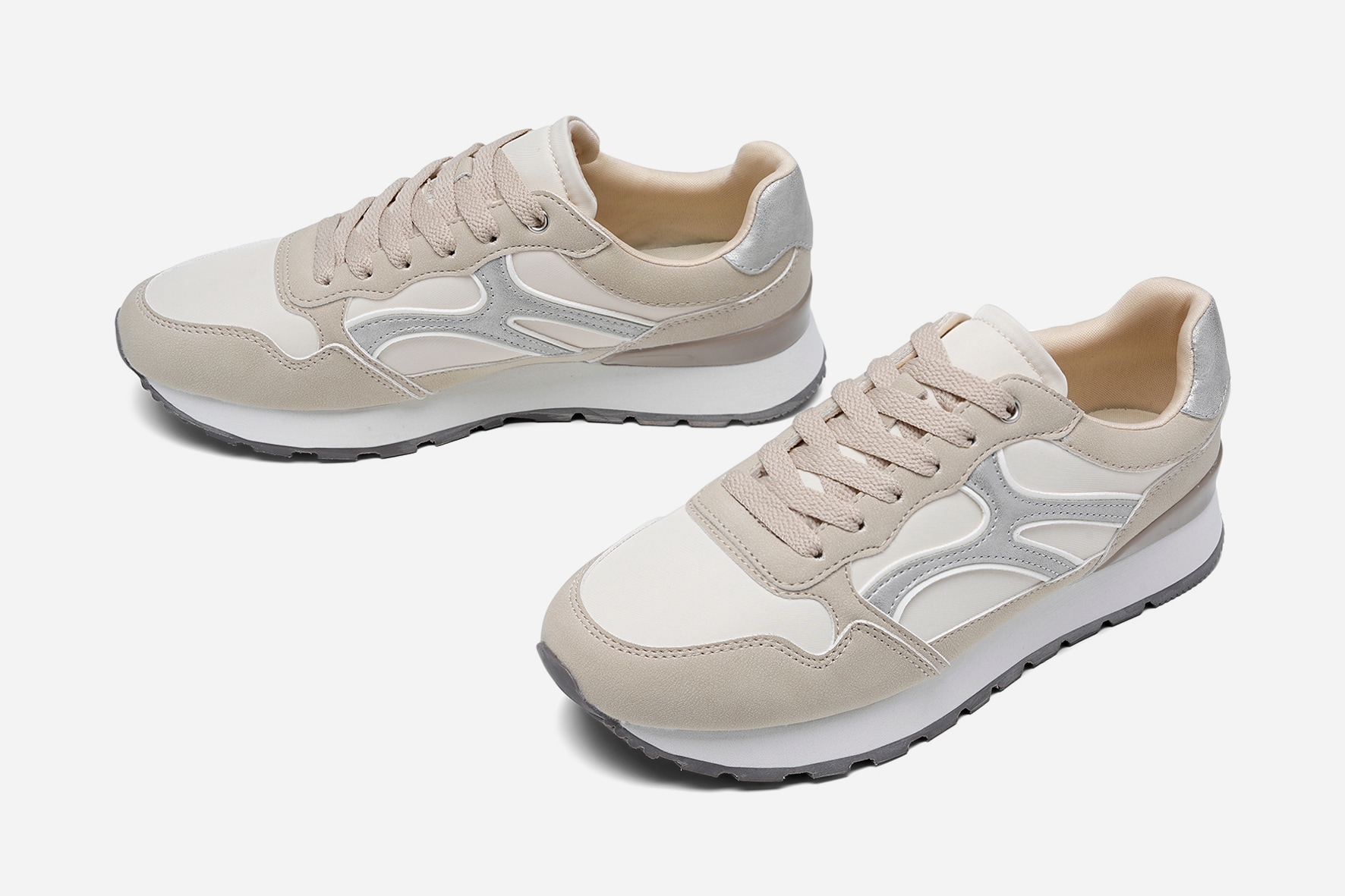 CLOU, Sneakers Beigea