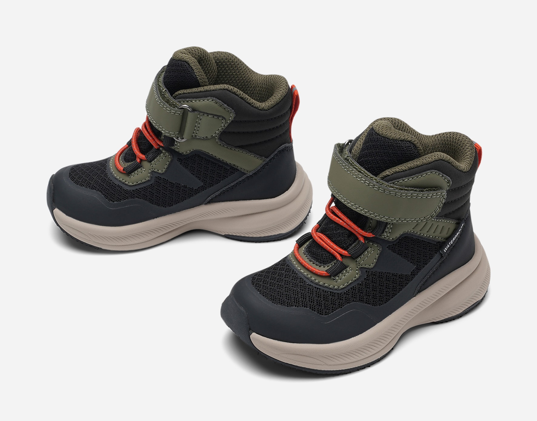 LEJON, Höga sneakers, waterproof Gröna
