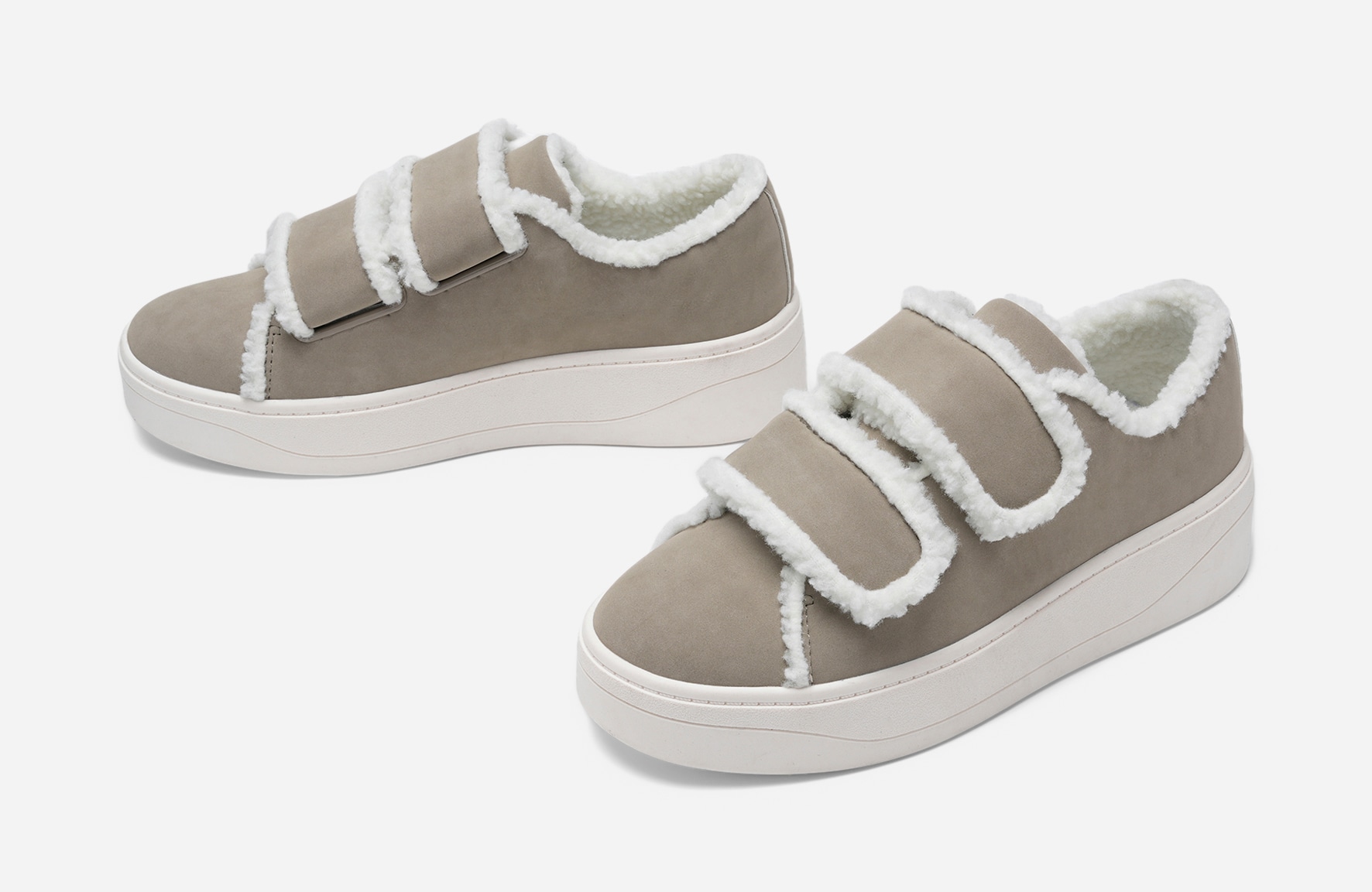 VOX, Varmfodrade sneakers Gråa