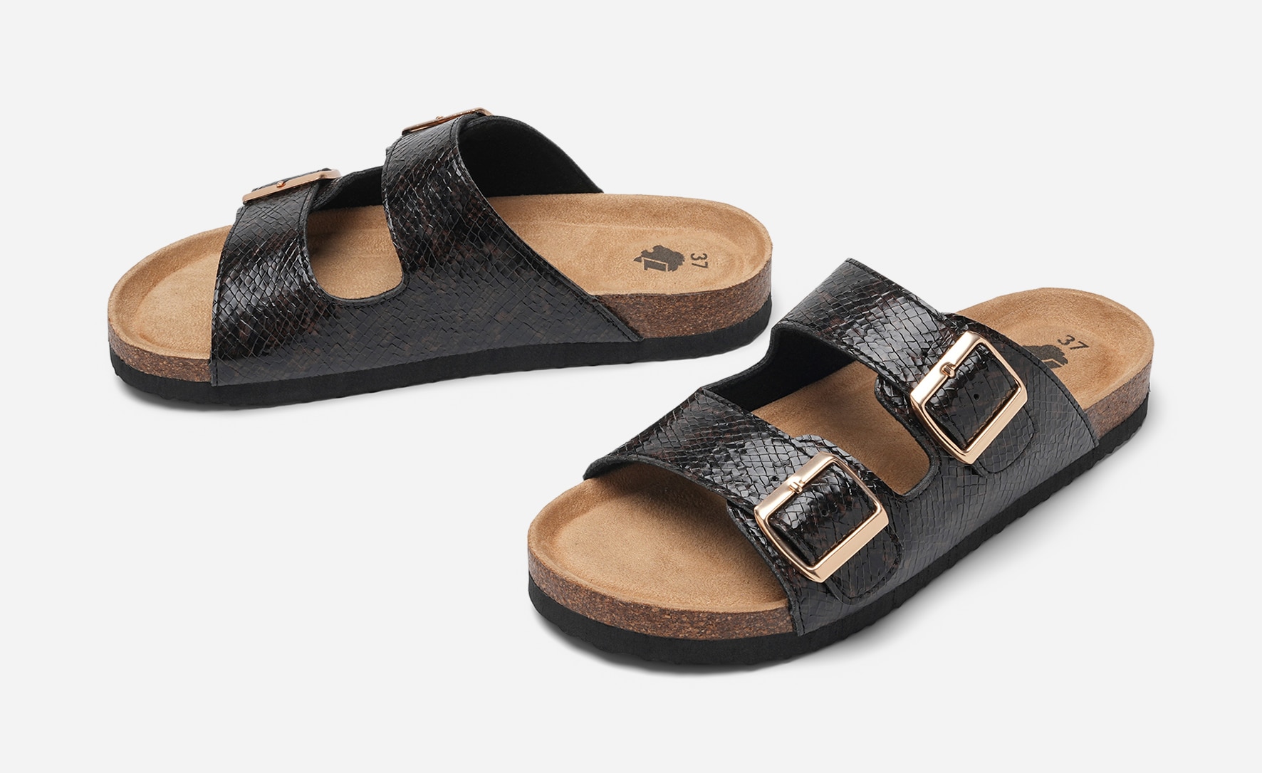 LEJON, Sandaler Flerfärgade