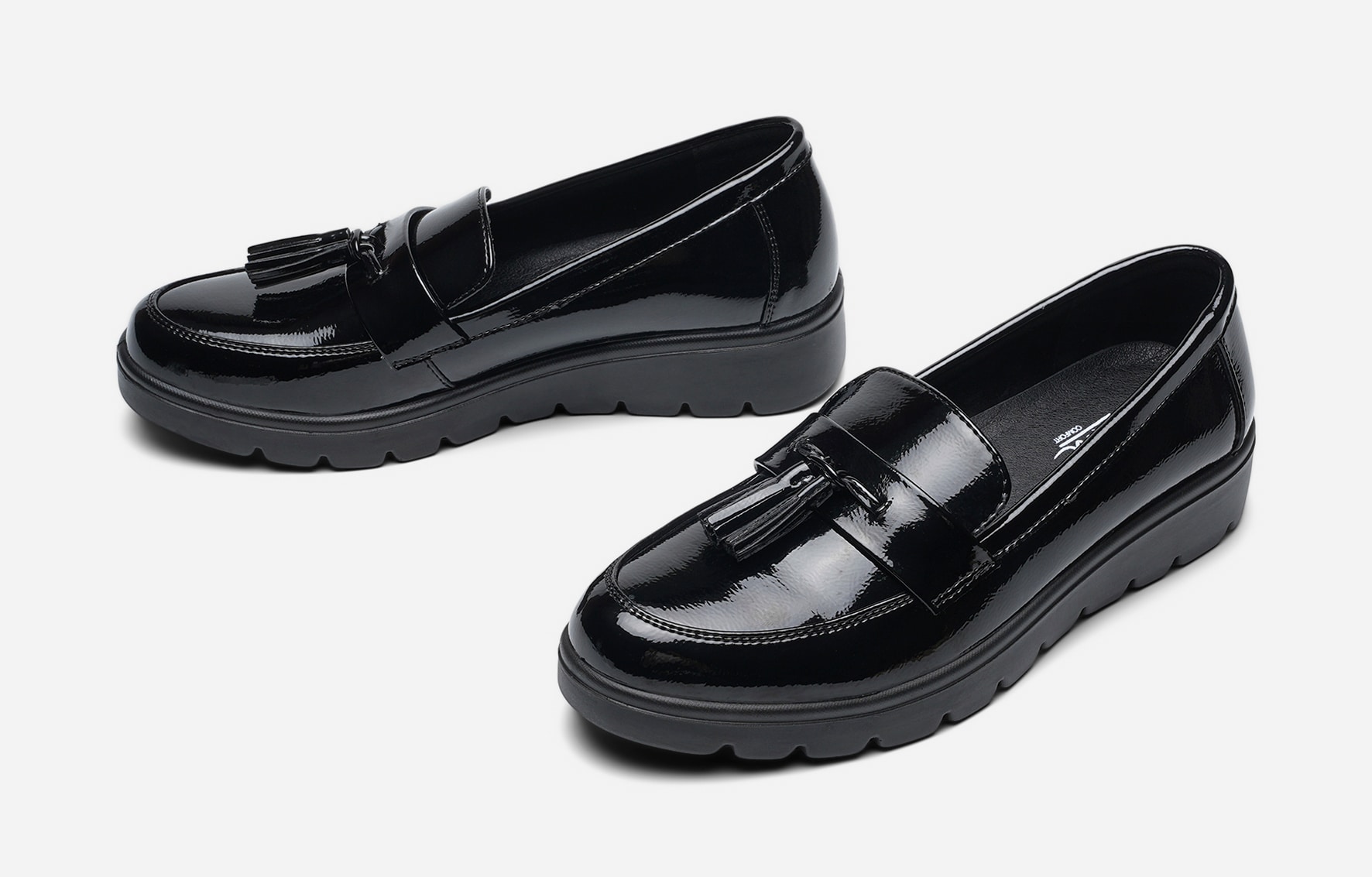 CLOU COMFORT, Loafers Svarta