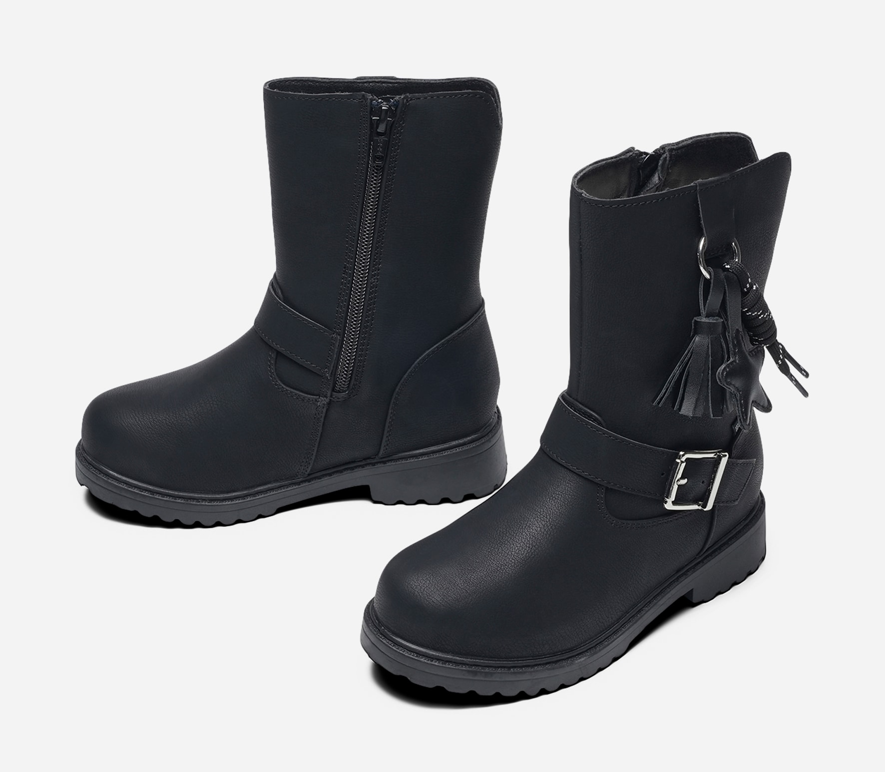 ZOEY, Varmfodrade boots, waterproof Svarta